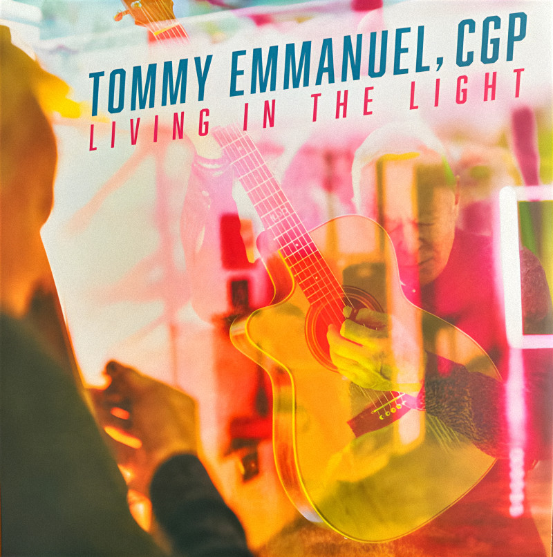 Überraschungsgast Tommy Emmuel, CD Cover Living in the light Discogs